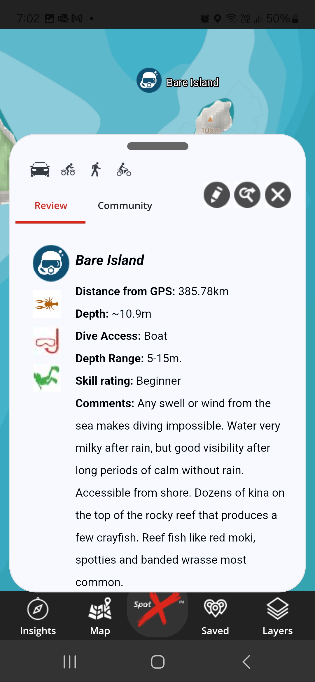 App Dive BareIsland