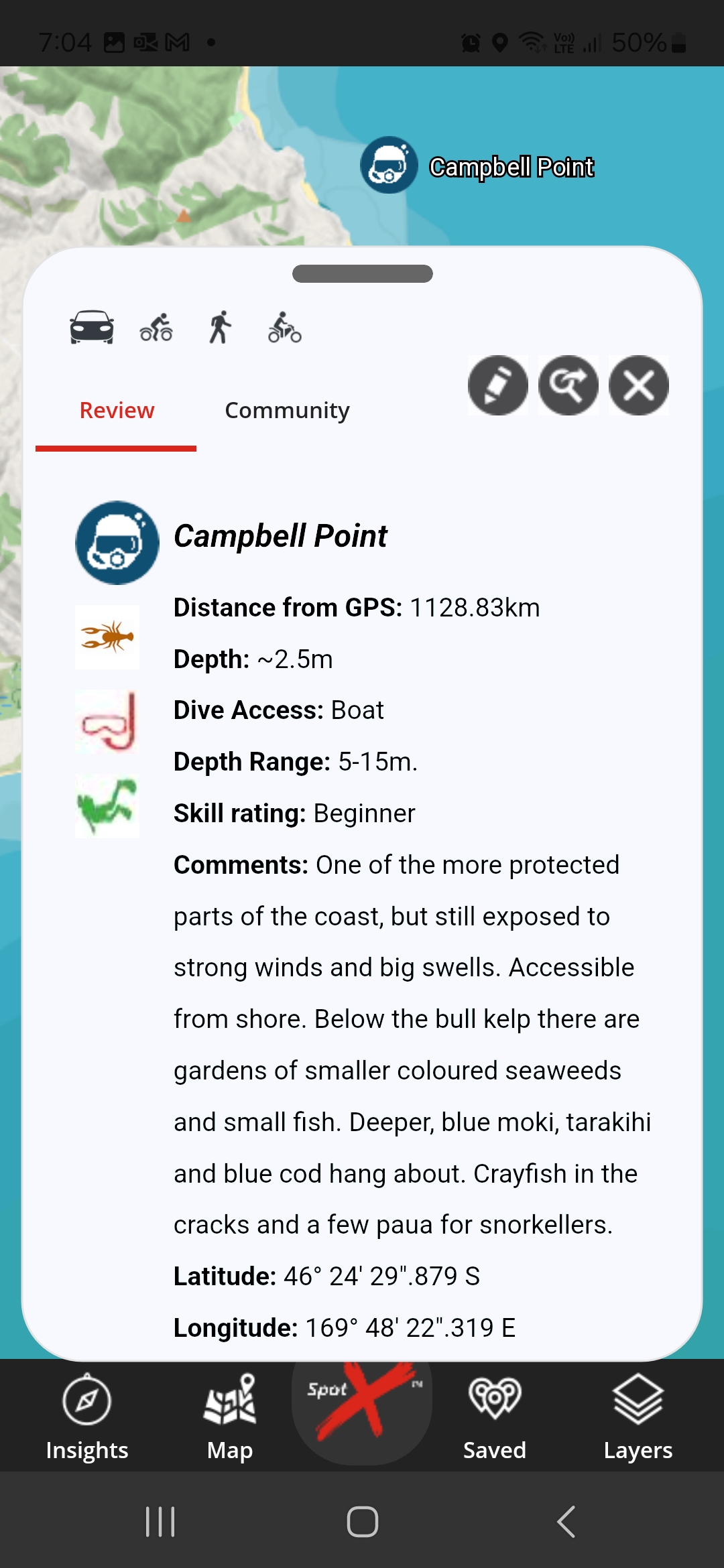 App Dive CampbellPoint