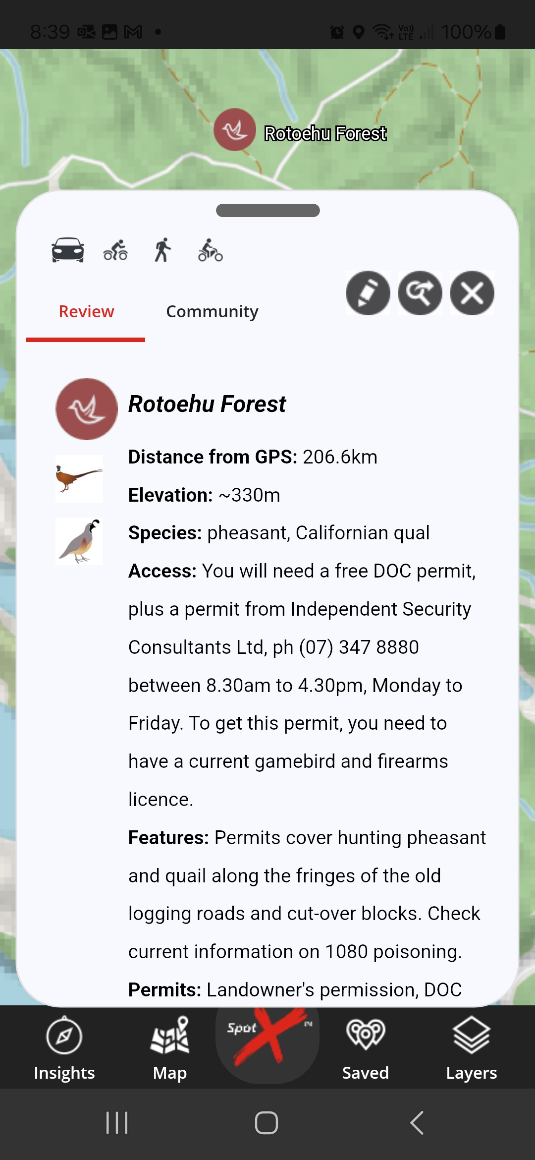 App Gamebird RotoehuForest