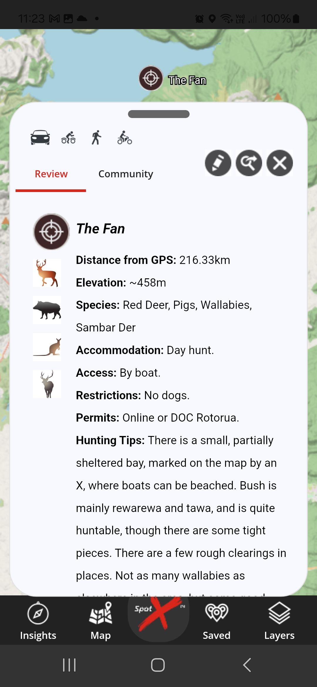 App Hunting TheFan