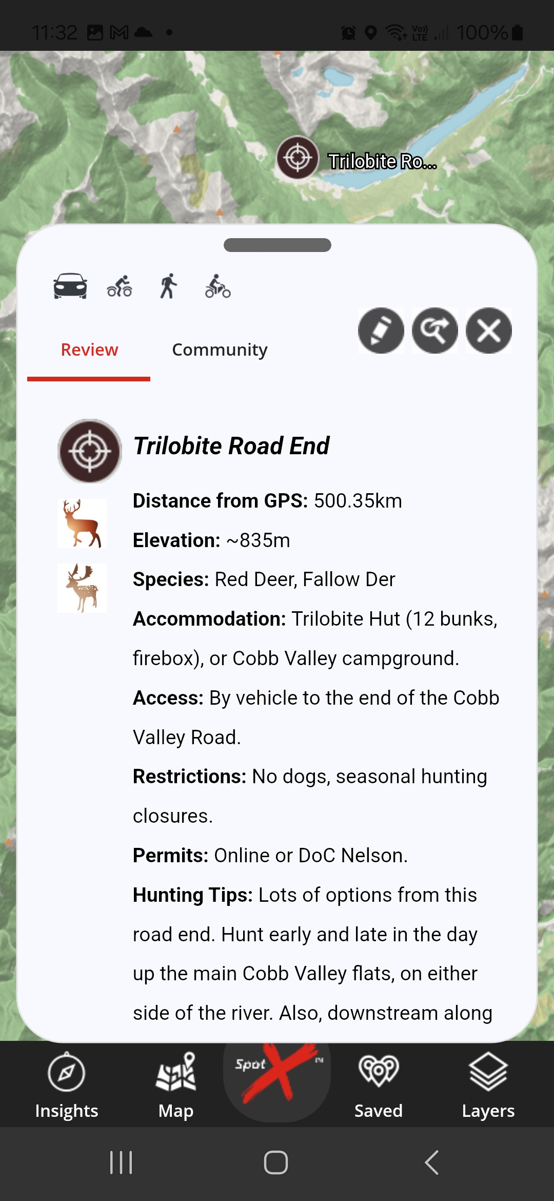 App Hunting Trilobite