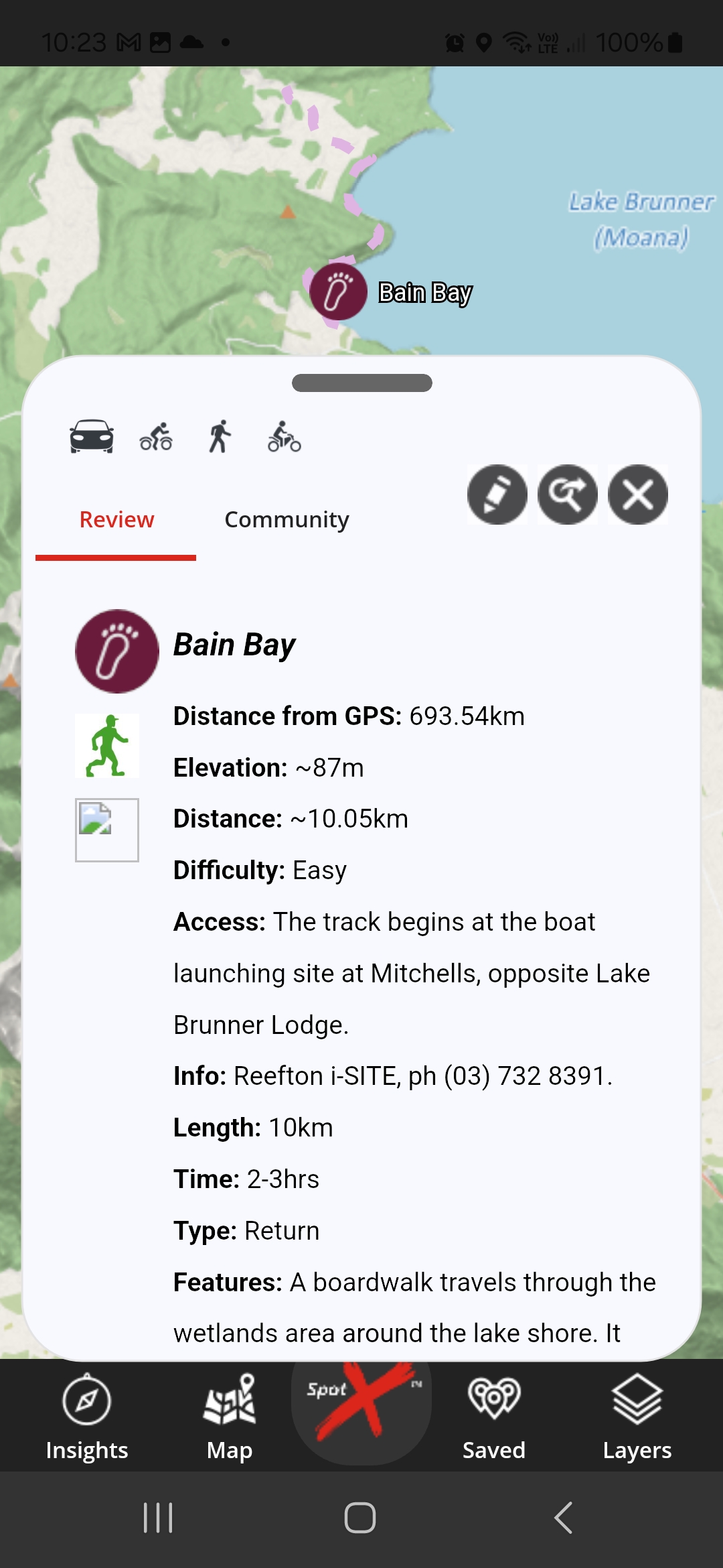 App Walking BainBay